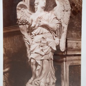 PHOTO Albumine	Italie	Rome	20X26cm	1880 Église Santa Francesca Romana ALINARI