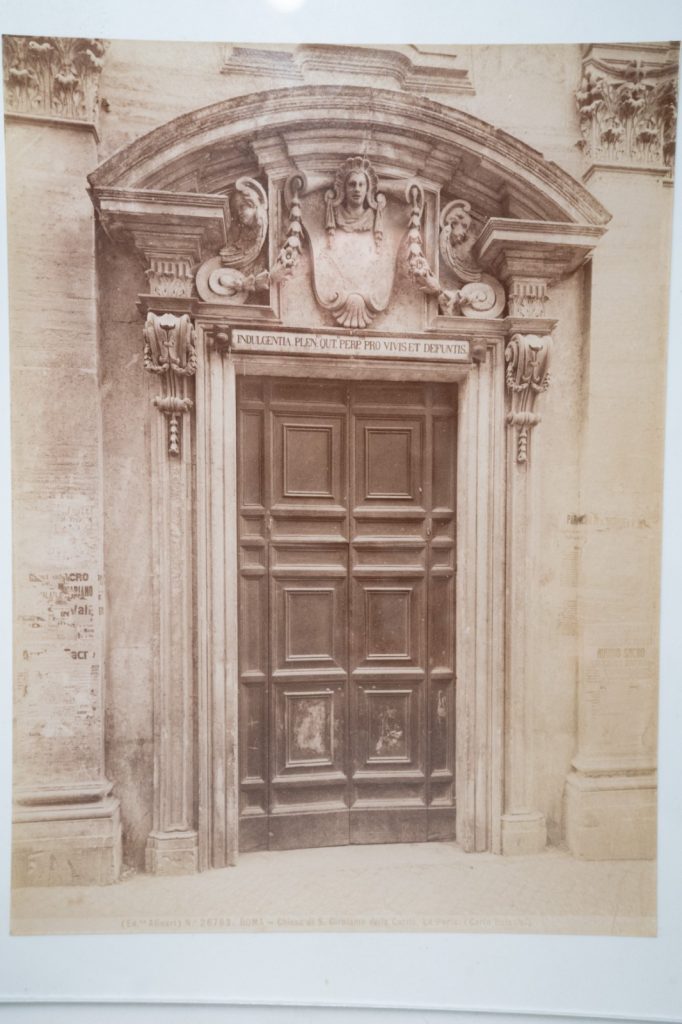 PHOTO Albumine Italie Rome 20X26cm 1880 Église San Girolamo della Carità AlinarI