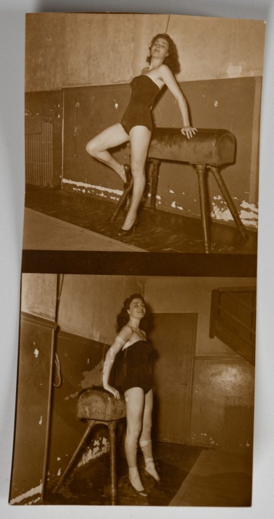 PHOTO France pin-up planche contact snap shot 6X6cm par vue 1960