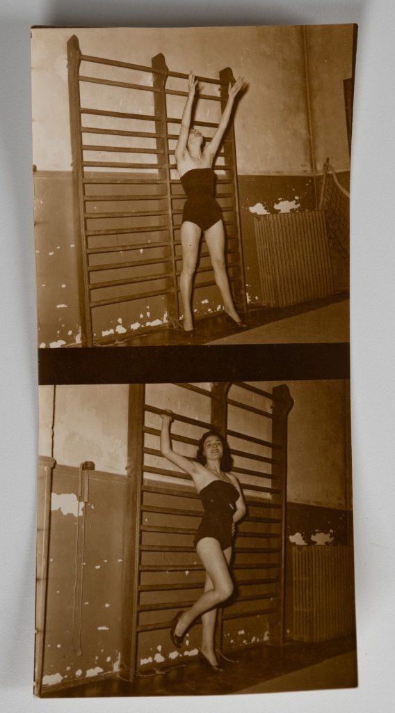 PHOTO France pin-up planche contact snap shot 6X6cm par vue 1960