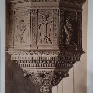 PHOTO Albumine	Italie	Florence	19X25cm	1880 Pulpit de Fancelli