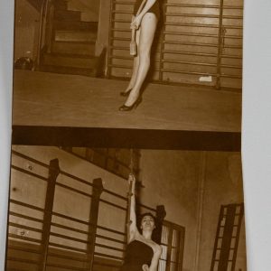 PHOTO France	pin-up planche contact snap shot	6X6cm par vue	1960