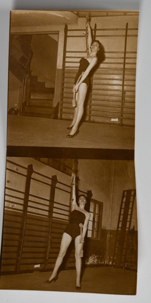 PHOTO France pin-up planche contact snap shot 6X6cm par vue 1960