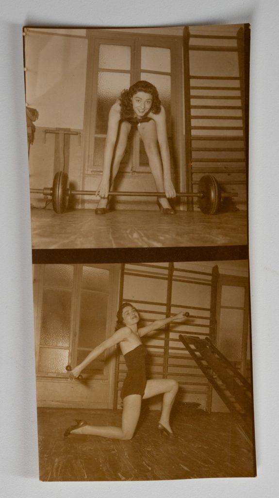 PHOTO France pin-up planche contact snap shot 6X6cm par vue 1960