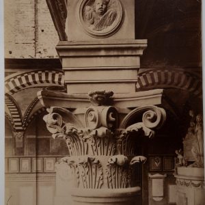 PHOTO Albumine	Italie	Florence	19X25cm	1880 Alinari  CAPELLA PAZZI