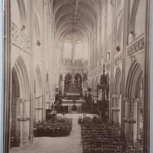 PHOTO Albumine France Caen Eglise Saint Pierre 19X27cm 1880
