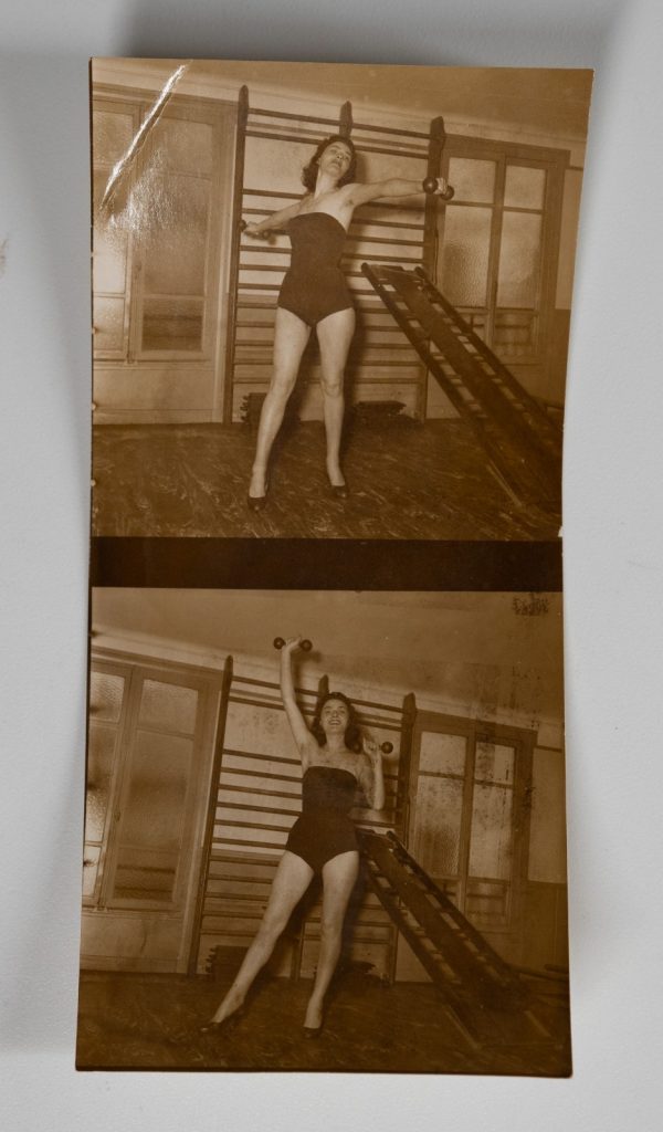 PHOTO France pin-up planche contact snap shot 6X6cm par vue 1960