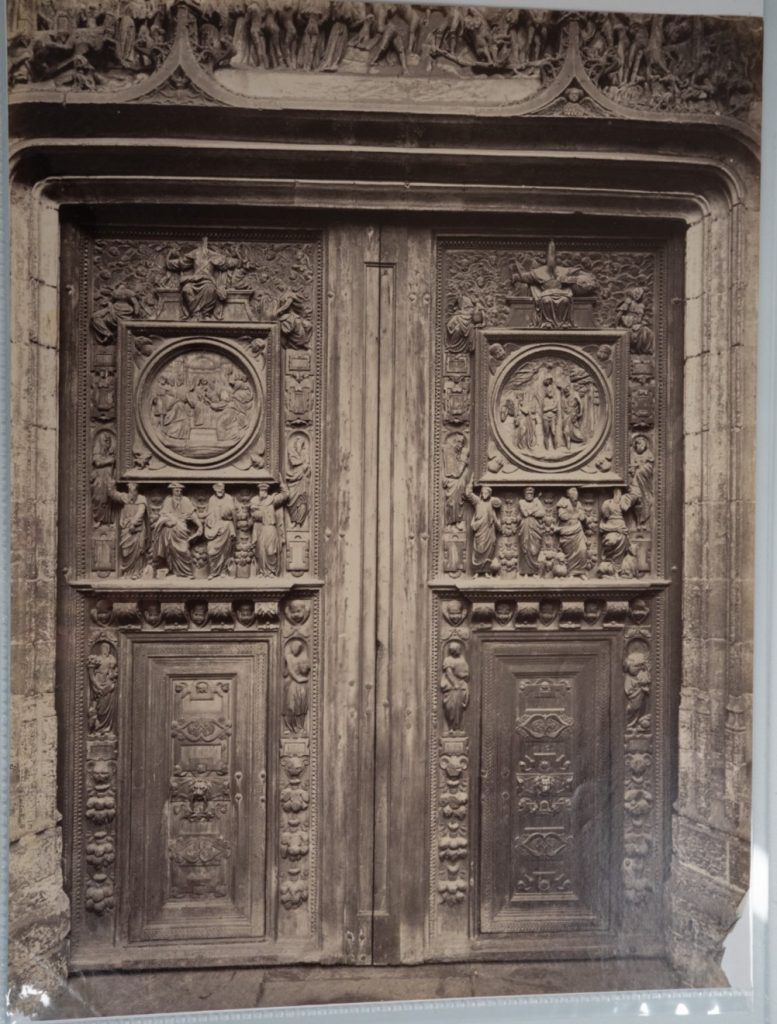 PHOTO Albumine France Rouen église saint maclou 20X27cm 1880
