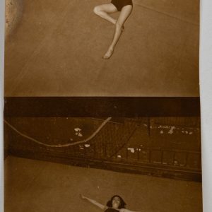 PHOTO France	pin-up planche contact snap shot	6X6cm par vue	1960