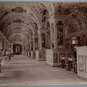 TIRAGE PHOTO Albumine	Italie	Rome Vatican	19X25	1880 ALINARI