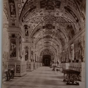 TIRAGE PHOTO Albumine	Italie	Rome Vatican	19X25	1880