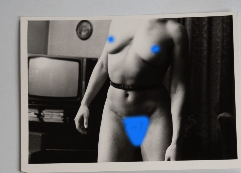 PHOTO Argentique France Nu artistique femme nue 13X18cm 1980