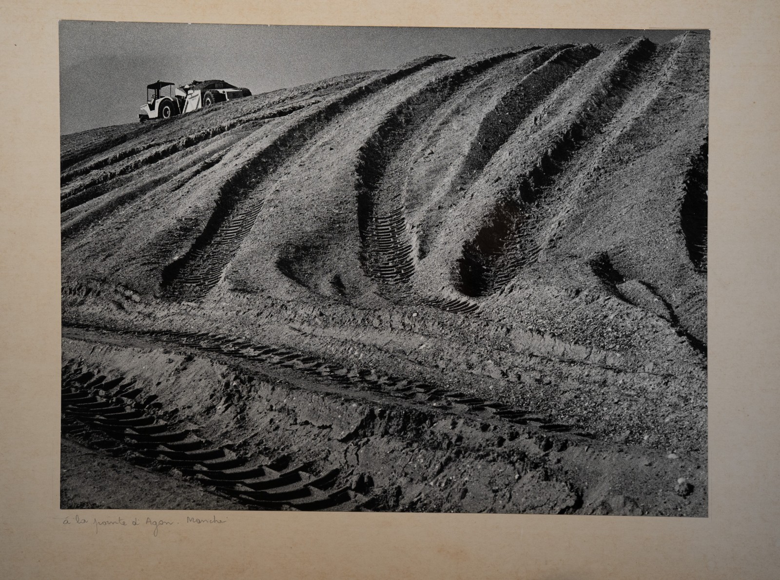 PHOTO Argentique France 27X39cm 1970 artistique, Normandie