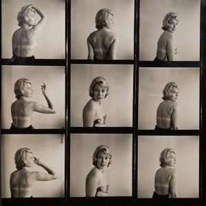 PHOTO Argentique	France	PINUP FEMME NUE NU ARTISTIQUE	6X6ccm par vue	1960