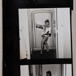 PHOTO Argentique	France	PINUP FEMME NUE NU ARTISTIQUE	6X6ccm par vue	1960
