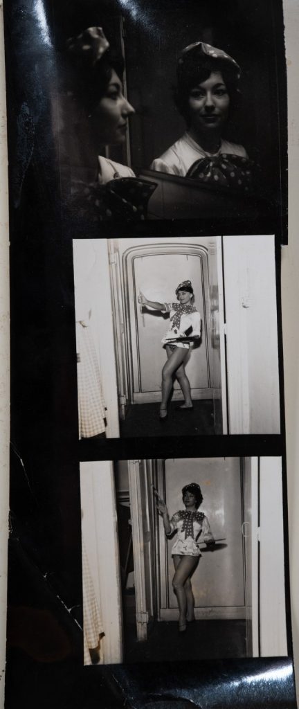 PHOTO Argentique	France	PINUP FEMME NUE NU ARTISTIQUE	6X6ccm par vue	1960