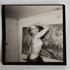 TIRAGE PHOTO Argentique	France	Femme Nue nu artistique snap shot	6X6cm	1960