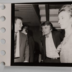 PHOTO Argentique planche contact Orly	6X6cm 1960 Claude François