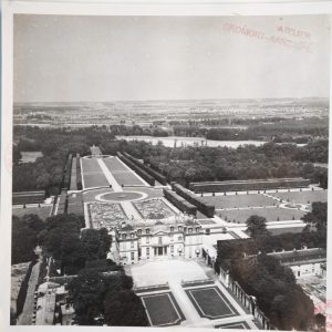 TIRAGE PHOTO Argentique France Le Château de Champs-sur-Marne 23X23cm 1970