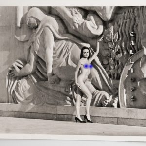 PHOTO Argentique Nu artistique femme nue Paris Palais de Tokyo	13X18cm	1980