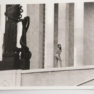 PHOTO Argentique Nu artistique femme nue Paris Palais de Tokyo	13X18cm	1980