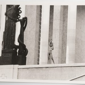 PHOTO Argentique Nu artistique femme nue Paris Palais de Tokyo	13X18cm	1980