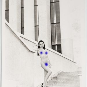 PHOTO Argentique Nu artistique femme nue Paris Palais de Tokyo	13X18cm	1980