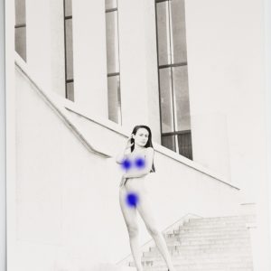 PHOTO Argentique Nu artistique femme nue Paris Palais de Tokyo	13X18cm	1980