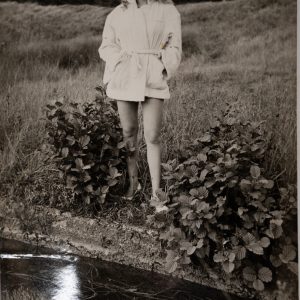 TIRAGE PHOTO Argentique	France	femme actrice	13X18cm MODE 	1960