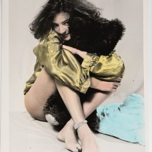 PHOTO Argentique	France	Nu artistique femme nue colorisé	13X18cm	1980