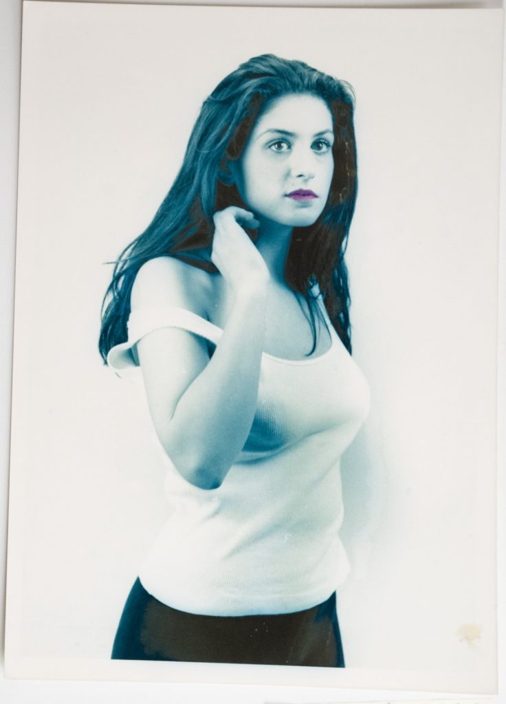 PHOTO Argentique	France	Nu artistique femme nue colorisé	13X18cm	1980