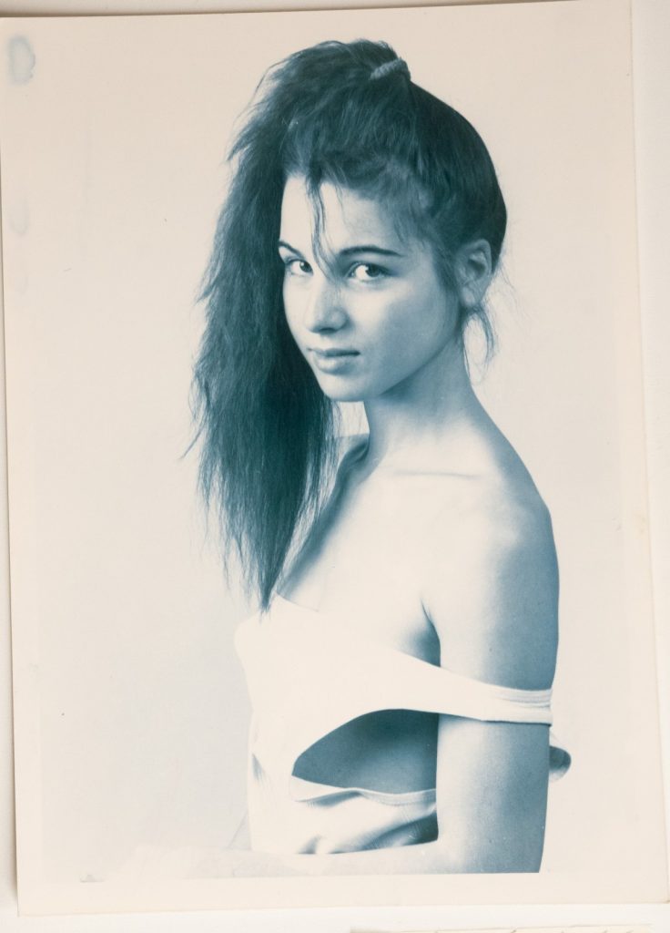PHOTO Argentique	France	Nu artistique femme nue colorisé	13X18cm	1980
