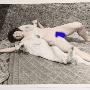 PHOTO Argentique	France	Nu artistique femme nue colorisé	13X18cm	1980