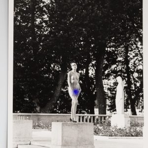 PHOTO Argentique Nu artistique femme nue Paris Palais de Tokyo	13X18cm	1980