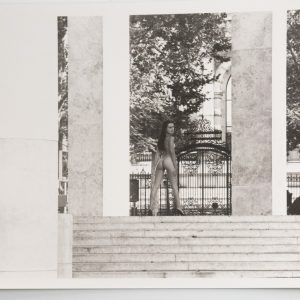 PHOTO Argentique Nu artistique femme nue Paris Palais de Tokyo	13X18cm	1980