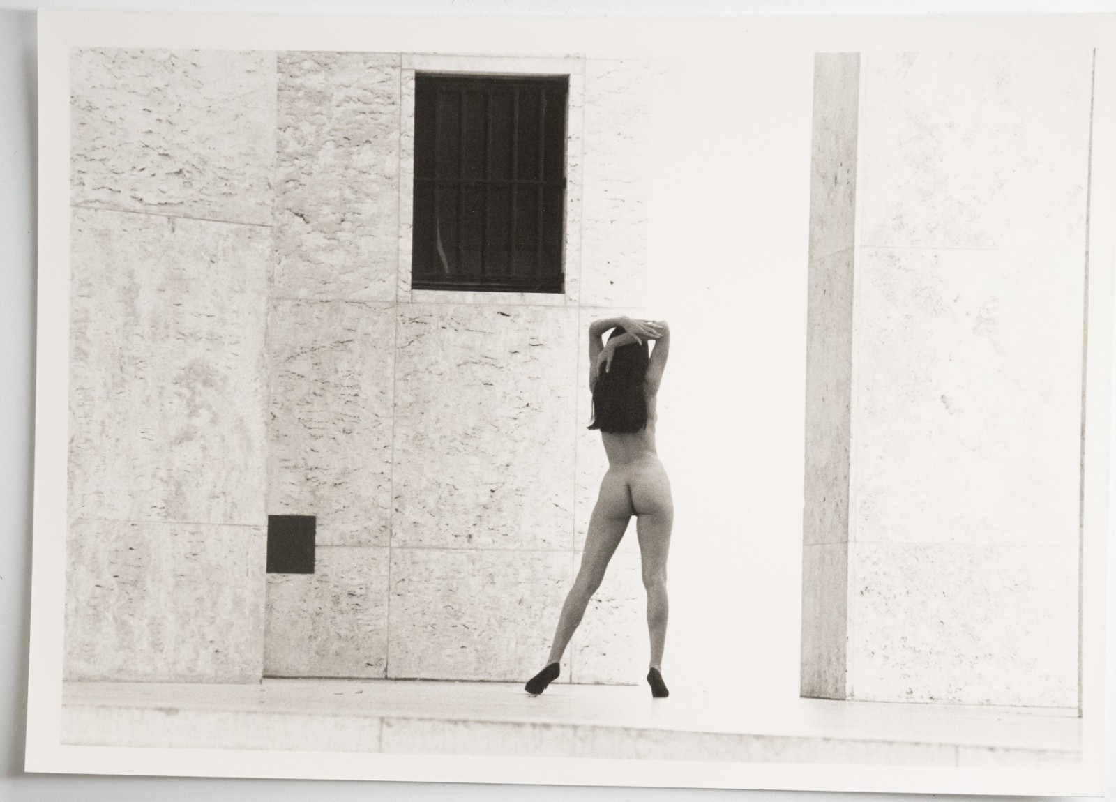 PHOTO Argentique Nu artistique femme nue Paris Palais de Tokyo 13X18cm 1980
