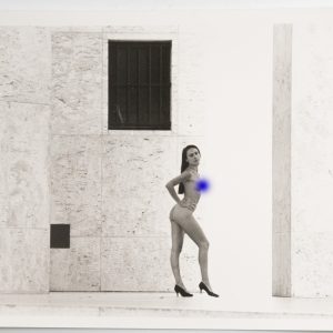 PHOTO Argentique Nu artistique femme nue Paris Palais de Tokyo 13X18cm 1980