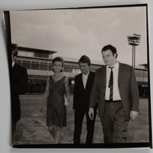 PHOTO Argentique planche contact Orly	6X6cm 1960 Claude François