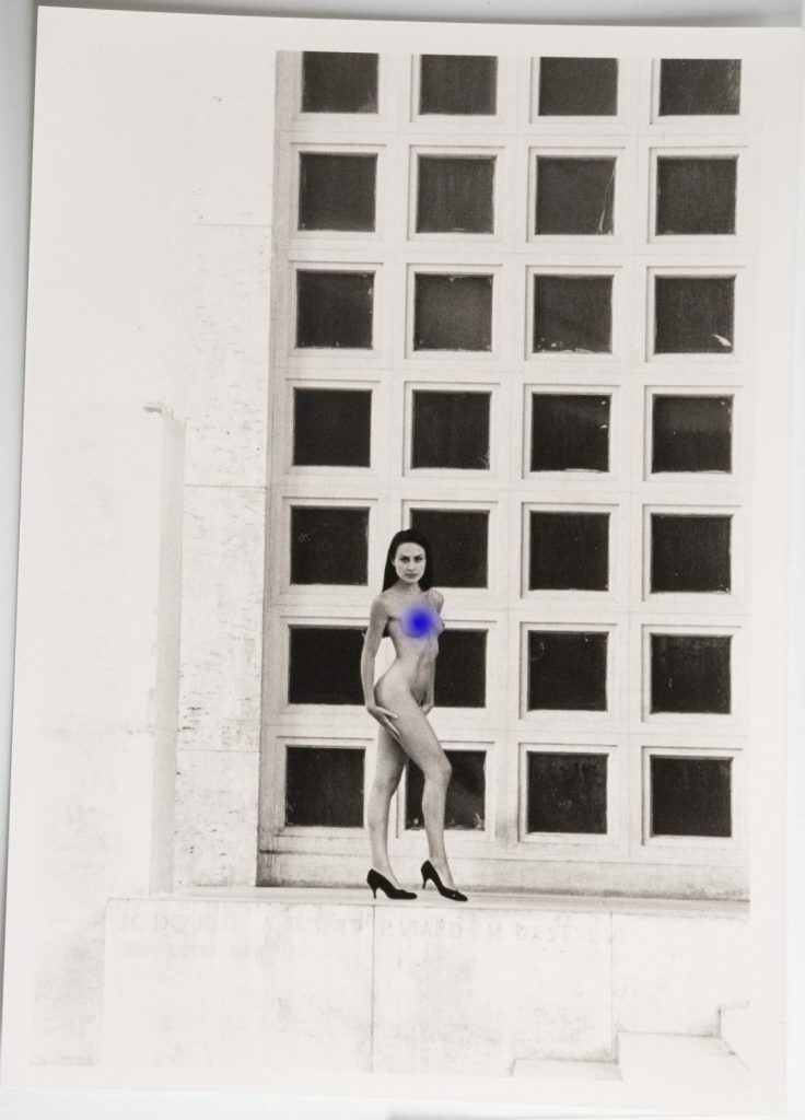 PHOTO Argentique Nu artistique femme nue Paris Palais de Tokyo	13X18cm	1980