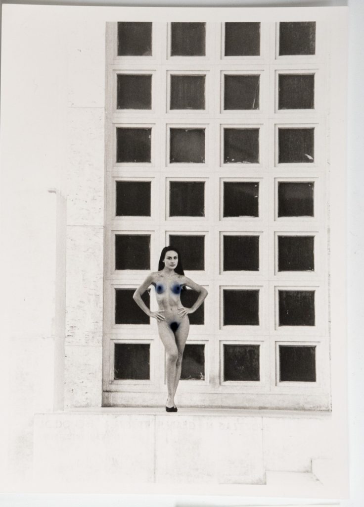 PHOTO Argentique Nu artistique femme nue Paris Palais de Tokyo	13X18cm	1980