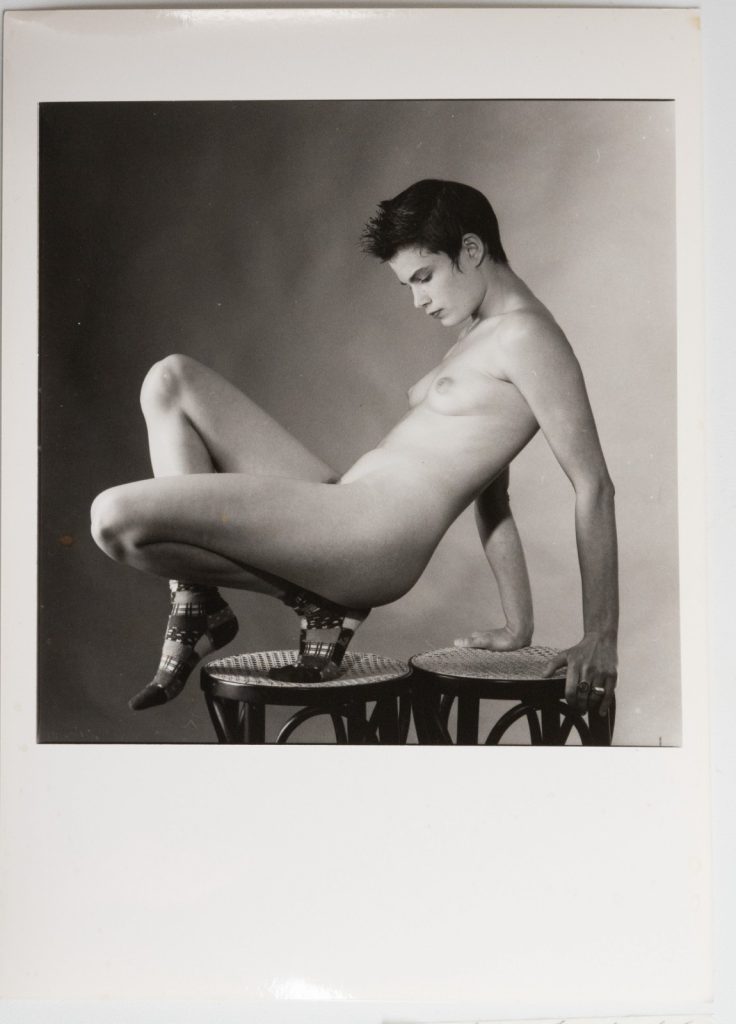 PHOTO Argentique France Nu artistique femme nue 13X18cm vue 12X12cm 1980