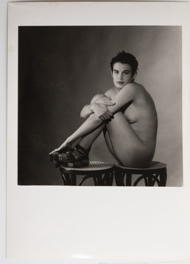 PHOTO Argentique France Nu artistique femme nue 13X18cm vue 12X12cm 1980