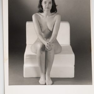 PHOTO Argentique	France	Nu artistique femme nue	13X18cm vue 12X12cm	1980