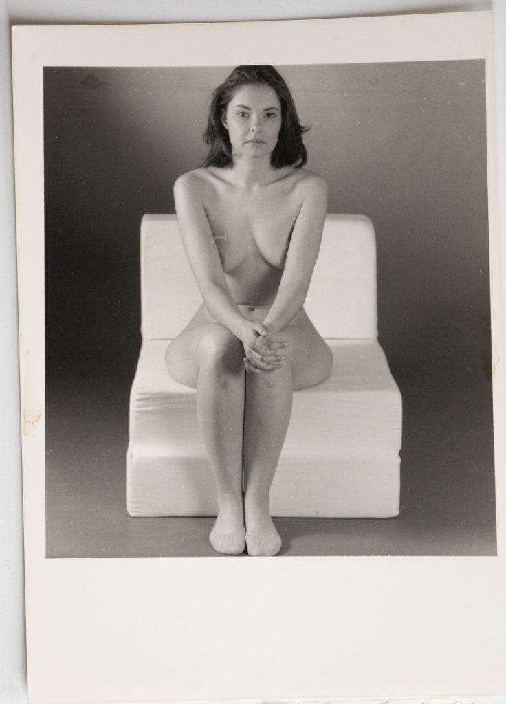 PHOTO Argentique France Nu artistique femme nue 13X18cm vue 12X12cm 1980