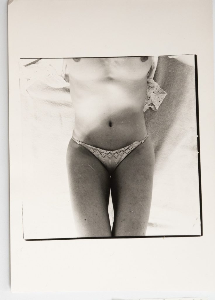 PHOTO Argentique France Nu artistique femme nue 13X18cm vue 12X12cm 1980