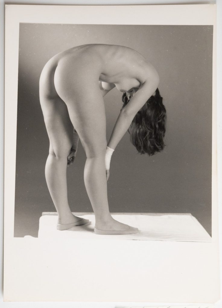 PHOTO Argentique France Nu artistique femme nue 13X18cm vue 12X12cm 1980