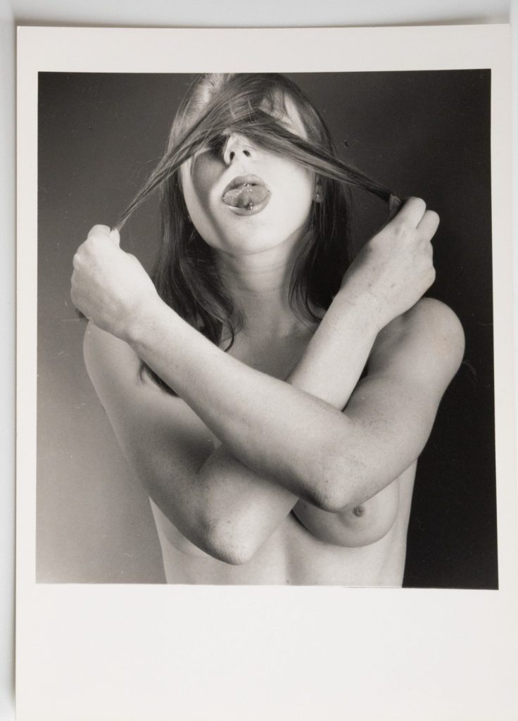PHOTO Argentique France Nu artistique femme nue 13X18cm vue 12X12cm 1980