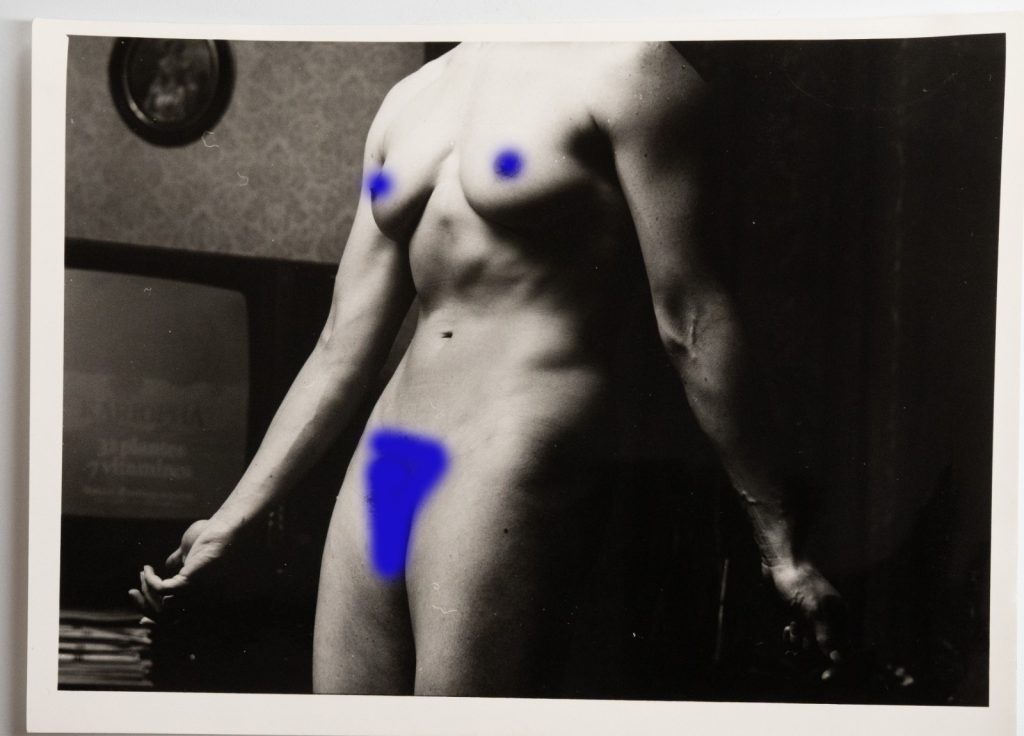 PHOTO Argentique France Nu artistique femme nue 13X18cm 1980