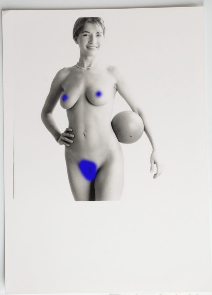 PHOTO Argentique	France	Nu artistique femme nue	13X18cm vue 12X12cm	1980
