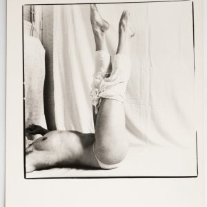 PHOTO Argentique	France	Nu artistique femme nue	13X18cm vue 12X12cm	1980